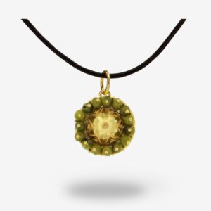 Pendant serpentine Tirangoli corti